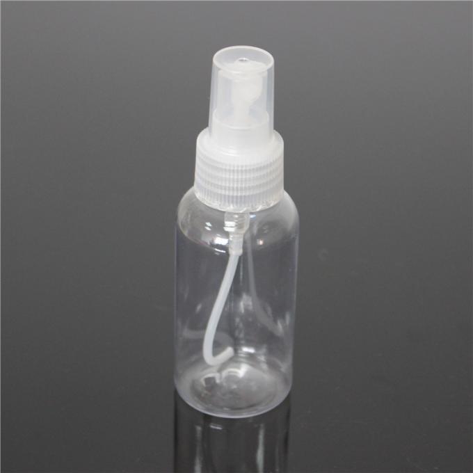 70ml Customized PET Plastic Bottle With Different Caps For Cosmetic Lotion