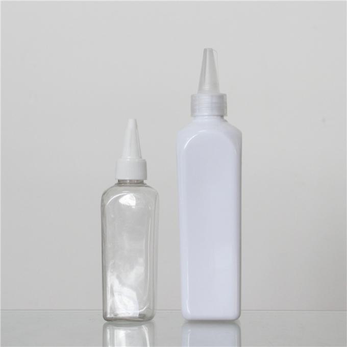 Different Colors 120ml 250ml Square Shape Cosmetic Spray Plastic Bottle