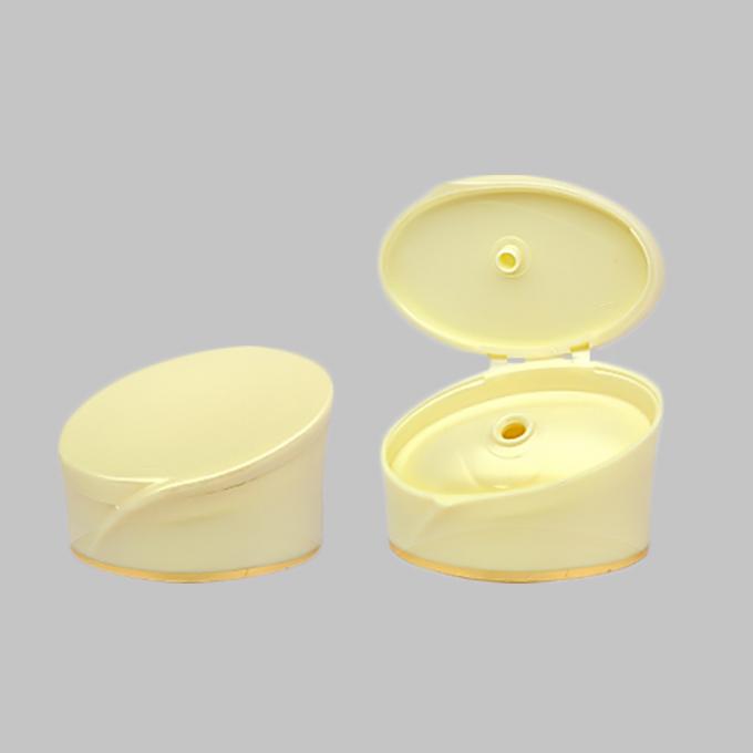 Customized Flip Top Plastic Caps Irregular Shape 14.9g 24 mm Neck Size