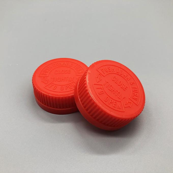 CRC Child Proof Cap , Pill Capsule Bottle Small Plastic Vials Screw Caps
