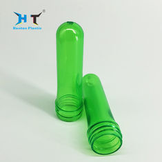 China 18g 24/410 Plastic PET Preform in Clear Green Colors Preform PET Low Price factory