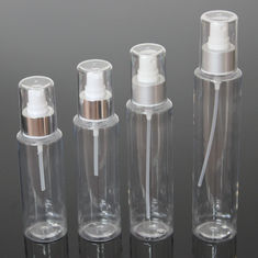 China 40mm Size 100/120/150/170ml Empty Lotion Transparent Plastic Bottle For Cosmetic factory