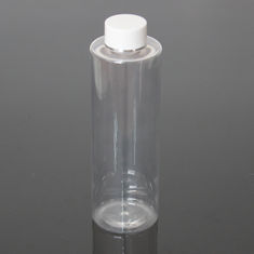 China 350/400/500 /750ml Round Shape Solid Custom Color Plastic Pump Cosmetic Bottle factory