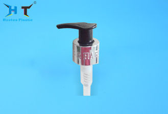 24mm 28mm Lotion Dispenser Pump , Aluminum Closure Plastic Pump Dispenser