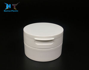 China Small PP Plastic Jars , Portable Mirror Cosmetic Loose Powder Jar factory