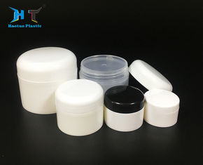 China Round PP Plastic Jars Printing Or Labeling Logo For Skin Care Cream factory