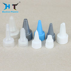 OEM / ODM Service Ribbed Water Bottle Spout Cap , 28mm Push Pull Cap