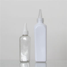 China Different Colors 120ml 250ml Square Shape Cosmetic Spray Plastic Bottle factory