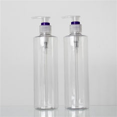 China 300ml Oval Shape Empty Lotion Customized Personal Care Plastic Bottle With Pump factory