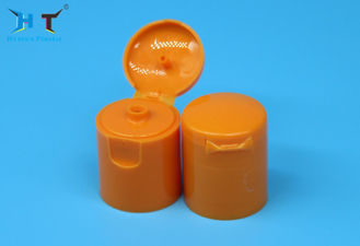 22/415 Orange and Yellow Color Polish Dispenser Flip Top Bottle Cap