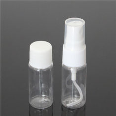 Mini small 15ml clear PET bottle with lids for cosmetic packaging