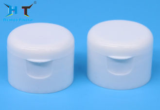 28 / 410 Plastic Bottle Flip Top Lid 3mm And 5mm Orifice White Polish Surface