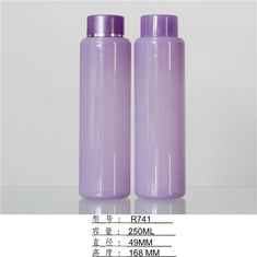 China Purple 250ml Empty Plastic Bottles Custom Logo 24mm Neck Size OEM / ODM factory