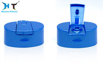 Polish Bule Color 24mm Snap Neck Shampoos Conditioner Plastic Flip Top Closure Cap