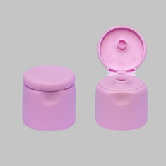 China 28mm Pink Butterfly Flip Top Plastic Caps Apply To Baby Shower Gel Bottles factory