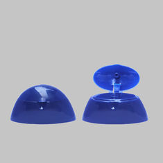 22mm Plastic Oval Shape Flilp Top Screw Caps Closures For Shampoo Lotion Bottle