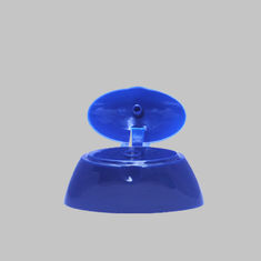 22mm Plastic Oval Shape Flilp Top Screw Caps Closures For Shampoo Lotion Bottle