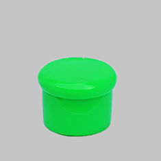 China Green 24 410 Flip Top Cap Round Personal Cosmetic Bottle Flip Top Closure Caps factory