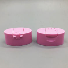 China Polish Bule Color 24mm Snap Neck Shampoos Conditioner Plastic Flip Top Closure Cap factory