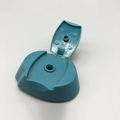China 24mm Snap Neck 200ml Matt Surface Shampoo Bottle Plastic Flip Top Trapezoidal Caps factory