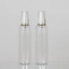 180ml Cosmetic Plastic Round Bottles Transparent Color With Cap supplier