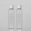 180ml Cosmetic Plastic Round Bottles Transparent Color With Cap supplier