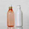 450ml Plastic PET Pump Personal Care Polish Bottle For Daily Use supplier