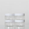 Colorful 100ml Plastic Jar , Clear Plastic Cosmetic Jars Custom Logo supplier