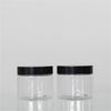 Green PET Plastic Jars 150ml , Plastic Cream Jar Including Nature Aluminum Cap supplier