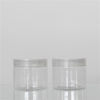 Green PET Plastic Jars 150ml , Plastic Cream Jar Including Nature Aluminum Cap supplier