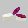 Polish Flip Top Snap On Cosmetic Skin Care Package Plastic Fancy Shampoo Bottle Caps supplier