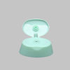 Oval Flat Flip Top Cap For Shampoo Bottle Double Layer Flip Cap For Shower Gel Bottle supplier