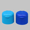 24mm 24/410 Bule And Green Round Perfume Screw Flip Top Cap With Ribbed Wall supplier