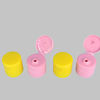 Colorful Flip Top Plastic Caps 3mm And 5mm Orifice 28 / 415 For Cosmetic Bottle supplier
