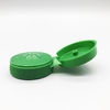 38 / 400 Ribbed Flip Top Plastic Caps , Plastic End Caps Free Samples supplier