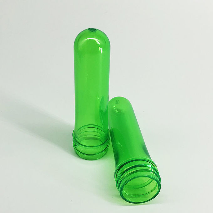 18g 24/410 Plastic PET Preform in Clear Green Colors Preform PET Low Price