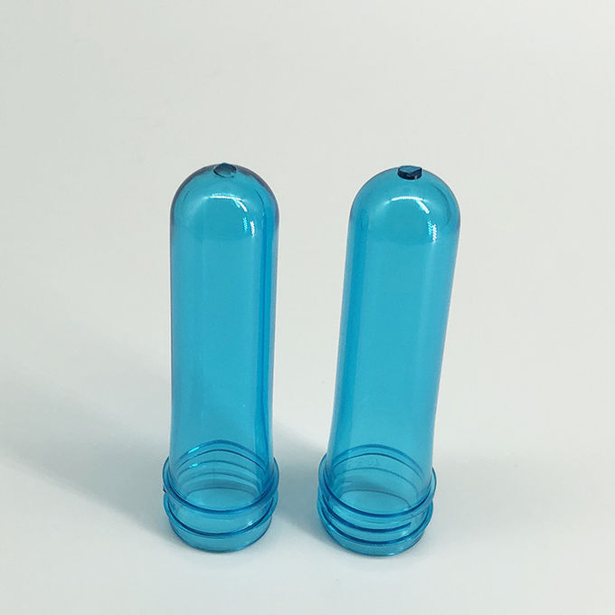 22g 24/410 Clear Bule PET Plastic Cosmetic Shampoo Bottle Preforms