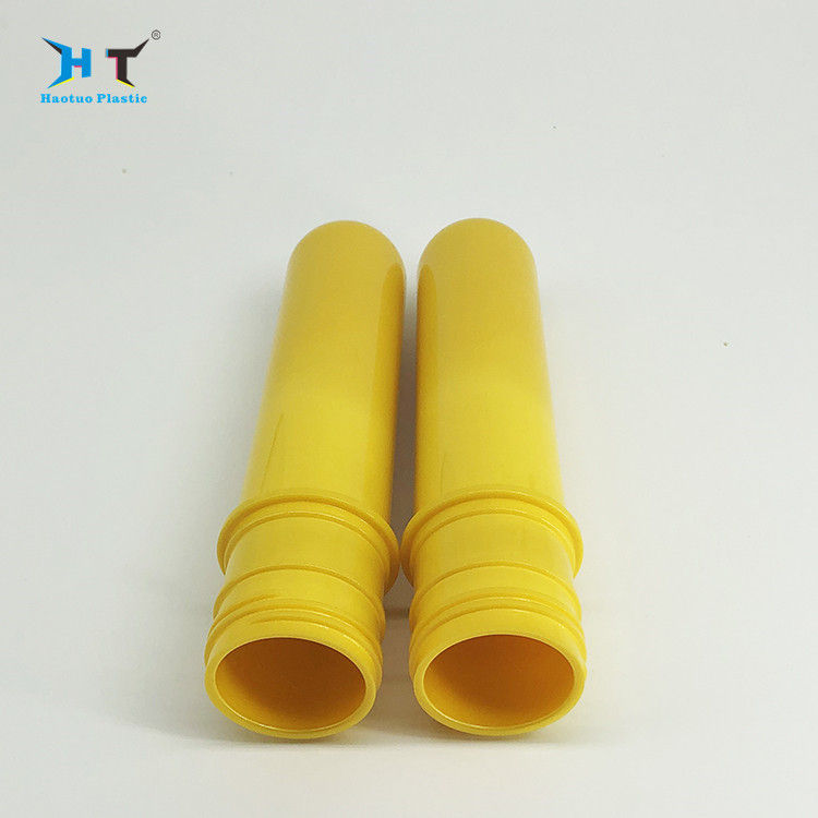 Yellow Color 38mm Neck Pet Preform for 30 Ml - 1000 Ml bottle Capacity SGS Approved supplier