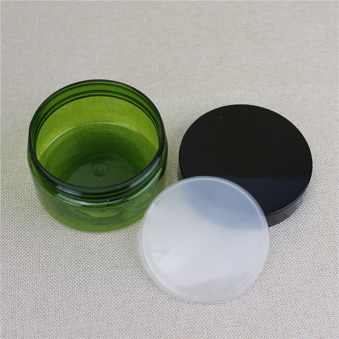 Clip Cap Cream PET Plastic Jars , 16g/ 25g Small Plastic Jars With Lids