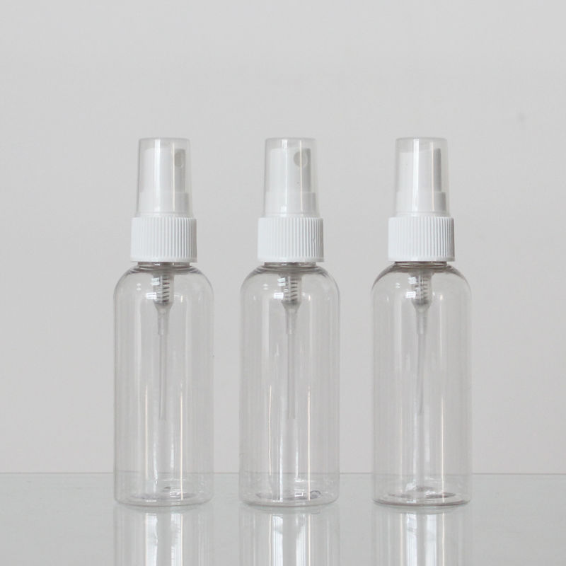 Plastic 60ml Round Cosmetic Bottles With Different Kinds Of Cap Custom Color supplier