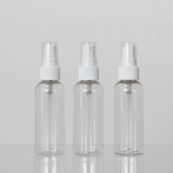 Plastic 60ml Round Cosmetic Bottles With Different Kinds Of Cap Custom Color
