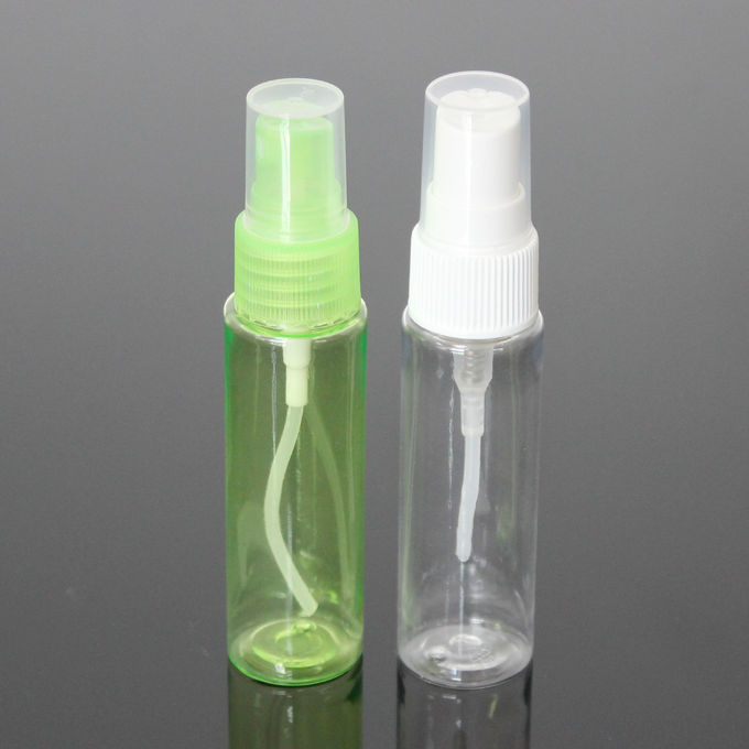 Custom 30ml Color Clear Plastic Spray Bottle For Cosemtic Perfume