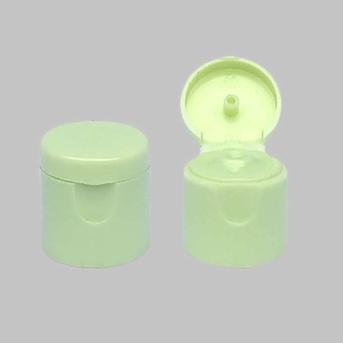 Personal Care Plastic Flip Top Caps 18mm Neck Size 2.3g PP Material